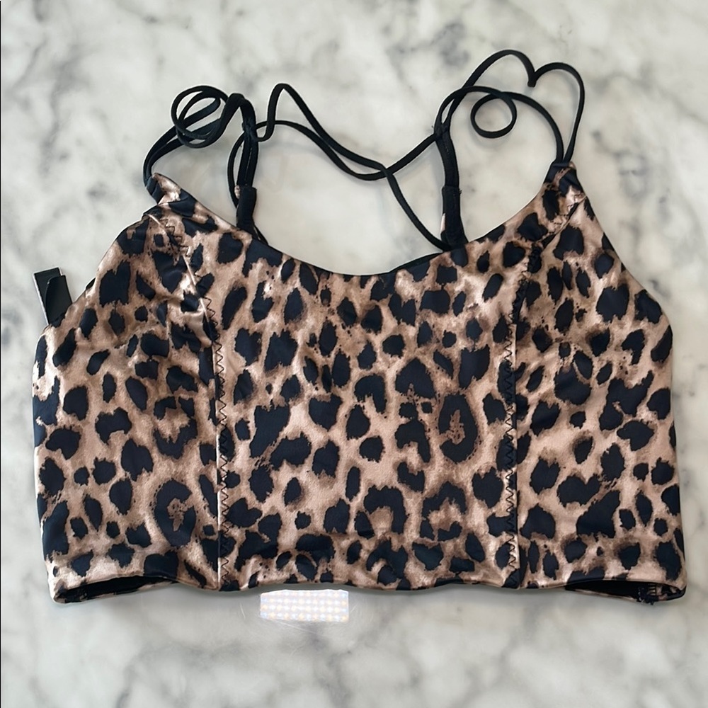 Victoria’s Secret Leopard Print Women's Bralette/Sports Bra